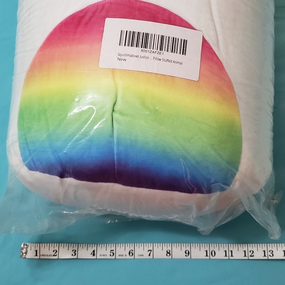 Large Justice unicorn marshmallow pillow - Picture 1 of 4